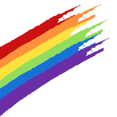 LGBTQ + gurur bayrakları, cinsiyet işaretleri, gökkuşağı, LGBTQ gurur topluluğu sembolleri, Vektör illüstrasyon EPS 10