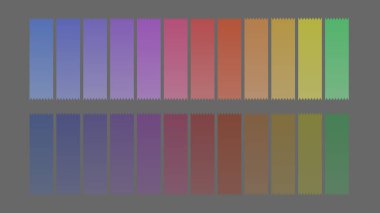 Renkli Yapışkan Notlar ve Etiketler Koleksiyonu, gri arka planda, Not Defteri toplantı hatırlatıcısı, Düz Modern tasarım, illüstrasyon Vektörü EPS 10