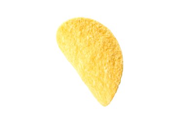 Patates cipsi beyaz arkaplanda izole