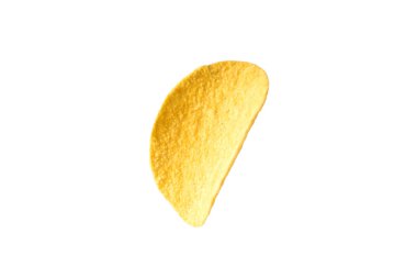 Patates cipsi beyaz arkaplanda izole