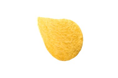 Patates cipsi beyaz arkaplanda izole