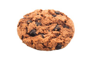 Beyaz arkaplan üzerinde çerez, kırpma yolu ile