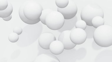 3d özet arkaplan oluşturuluyor. Geometrik şekiller