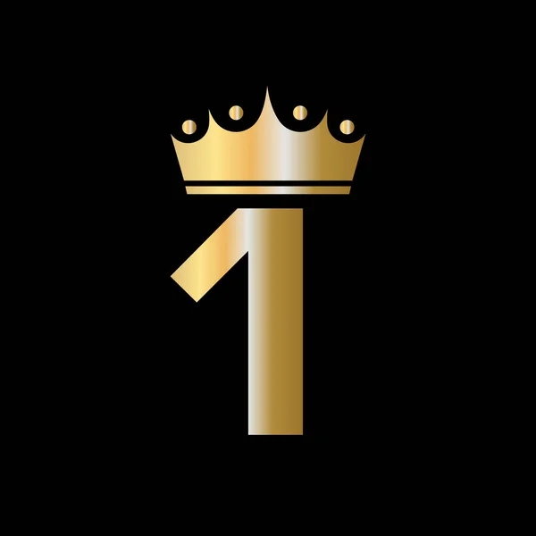 Επιστολή Φιλανθρωπική Crown Λογότυπο Σχεδιασμός Μονάδα Σύμβολο Διάνυσμα Πρότυπο — Διανυσματικό Αρχείο