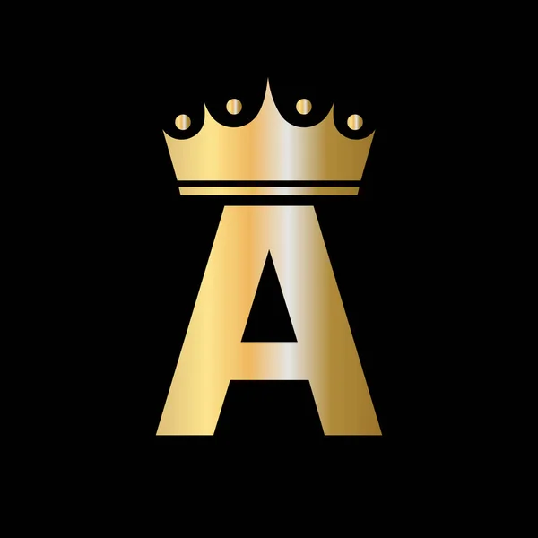 Буква Charity Crown Благотворительная Корона — стоковый вектор