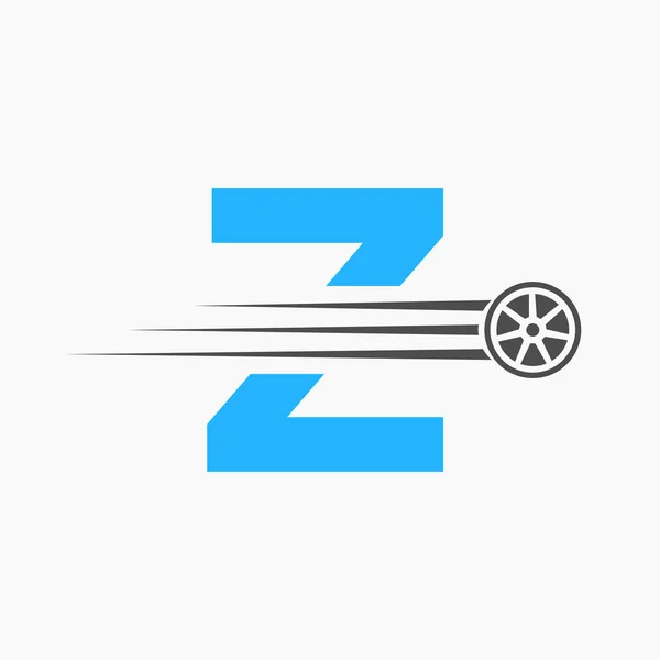 Sport Car Letter Automotive Logo Concept Εικονίδιο Ελαστικών Μεταφορών — Διανυσματικό Αρχείο
