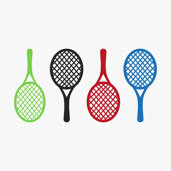 Icône Tennis Padel Padel Racket Sign Symbole Club Tennis Table — Image vectorielle