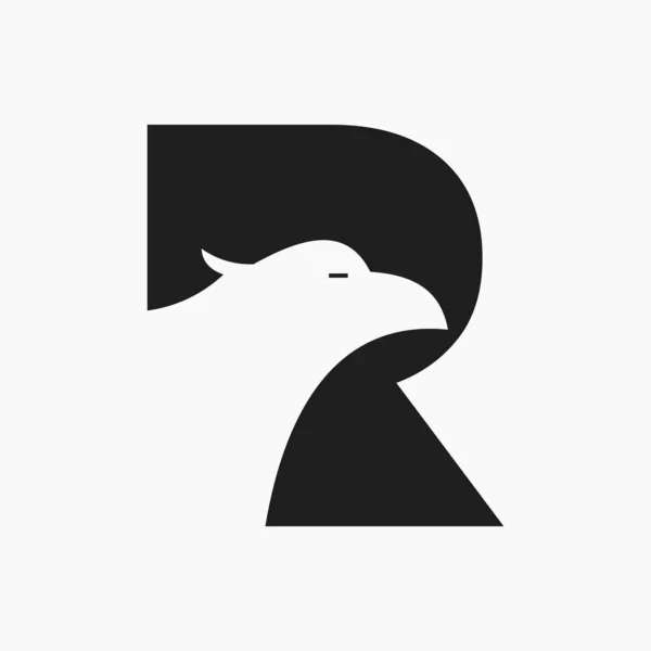 Lettera Eagle Logo Design Trasporti Simbolo Modello Vettoriale — Vettoriale Stock