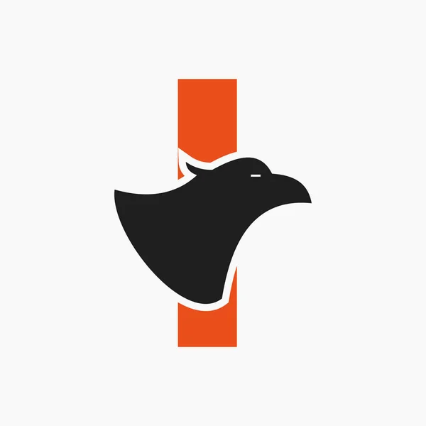 Lettre Eagle Logo Design Modèle Vectoriel Symbole Transport — Image vectorielle