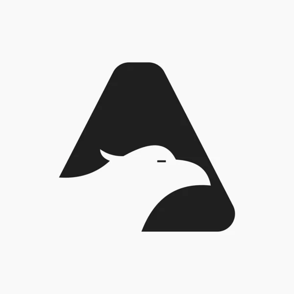 Letter Eagle Logo Design Vervoerssymbool Vector Template — Stockvector