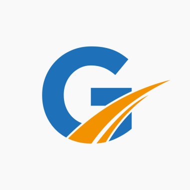 G Logosu, G Harfi Logo Tasarım Şablonu