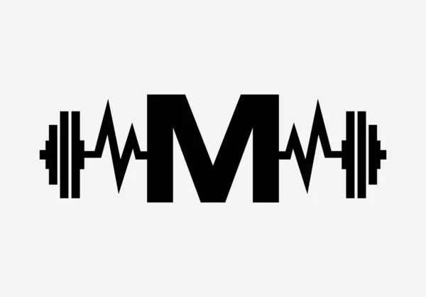 信M健身体操标志 适配标志符号 — 图库矢量图片