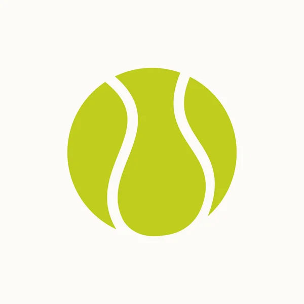 Tenisz Ikon Tenisz Szimbólum Vektor Sablon — Stock Vector
