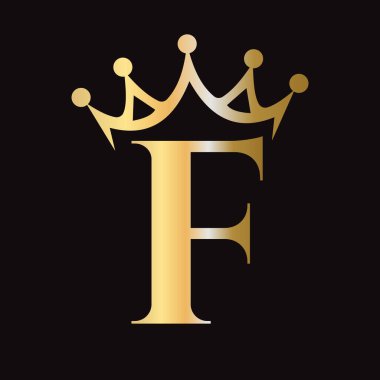 Kraliçe Taç Logosu, Güzellik, Moda, Yıldız, Zarif, Lüks Sembol