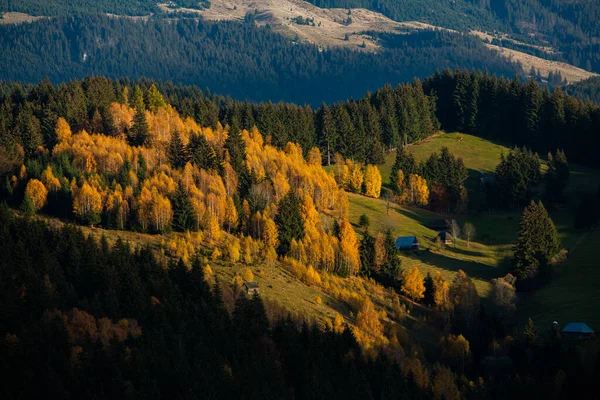 Eine Bezaubernde Berglandschaft Den Bucegi Bergen Karpaten Rumänien Herbstliche Natur — Stockfoto
