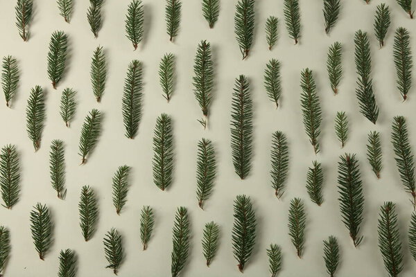 Merry Christmas and Happy New Year. A New Year's background with New Year decorations.New Year's card.