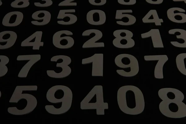Πολύχρωμο Ξύλινο Φόντο Αριθμούς Αριθμοί Αφαίρεσης Υφής Παγκόσμια Οικονομία Έννοια — Φωτογραφία Αρχείου