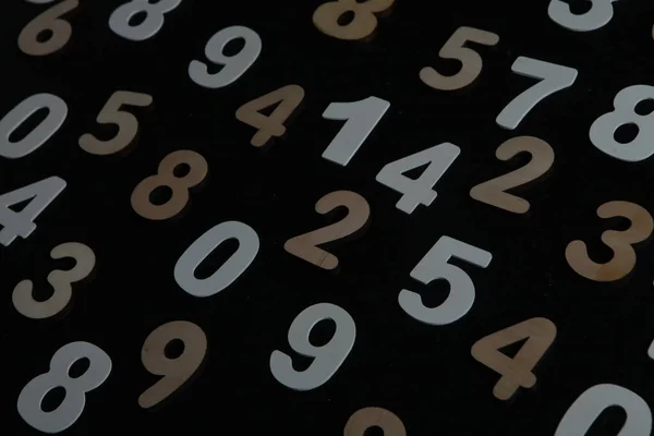 Background Numbers Zero Nine Numbers Texture Finance Data Concept Mathematic — Stock Photo, Image