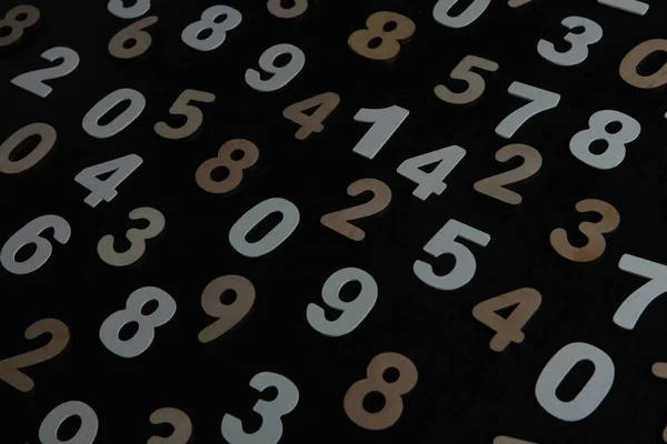 Antecedentes Cero Nueve Textura Números Concepto Datos Financieros Matemáticas Patrón — Foto de Stock