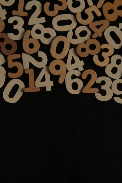 Antecedentes Cero Nueve Textura Números Concepto Datos Financieros Matemáticas Patrón — Foto de Stock