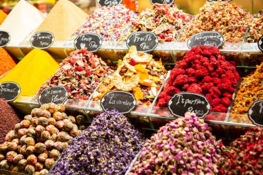 Beautiful street in the old city of Istanbul, Turkey