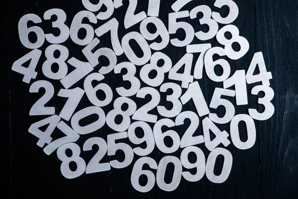 Digital Background Numbers Texture Random Numbers Figures Economic Collapse Default — Stok fotoğraf