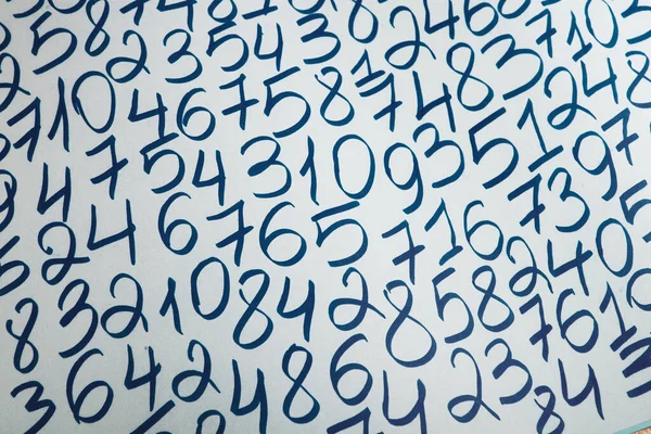 Numbers Texture Abstraction Global Economy Crisis Concept Finance Data Education — Foto de Stock