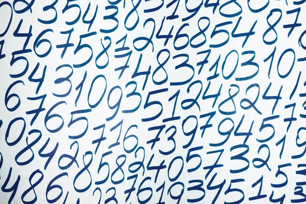 Numbers Texture Abstraction Global Economy Crisis Concept Finance Data Education — Stock Photo, Image