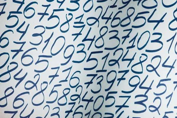 Numbers Texture Abstraction Global Economy Crisis Concept Finance Data Education — Foto de Stock