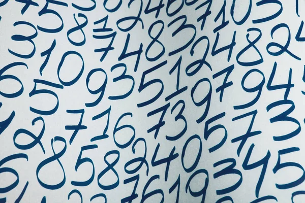 Numbers Texture Abstraction Global Economy Crisis Concept Finance Data Education — Stockfoto