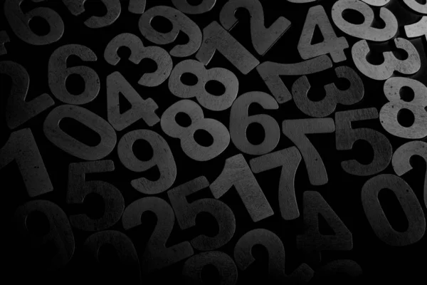 Numbers Texture Abstraction Global Economy Crisis Concept Finance Data Education — Stockfoto