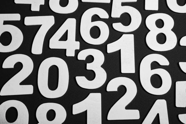 Numbers Texture Abstraction Global Economy Crisis Concept Finance Data Education —  Fotos de Stock