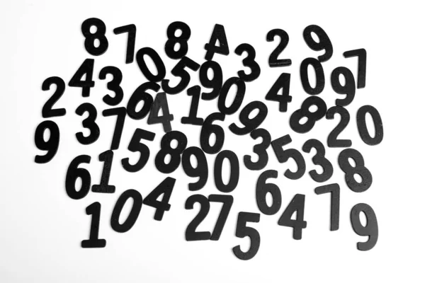 Sfondo Numeri Zero Nove Concetto Dati Finanziari Matematica Modello Senza — Foto Stock