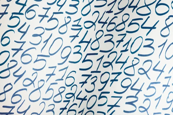 Contexto Dos Números Zero Nove Conceito Dados Financeiros Matemática Padrão — Fotografia de Stock