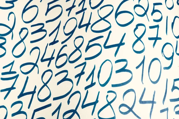 Contexto Dos Números Zero Nove Conceito Dados Financeiros Matemática Padrão — Fotografia de Stock