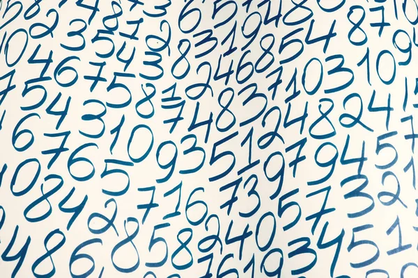 Sfondo Numeri Zero Nove Concetto Dati Finanziari Matematica Modello Senza — Foto Stock