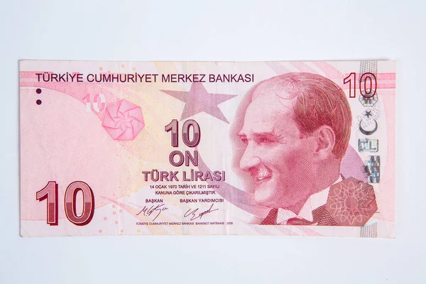 Türk Lirası Türkiye Kuzey Kıbrıs Resmi Para Birimi — Stok fotoğraf