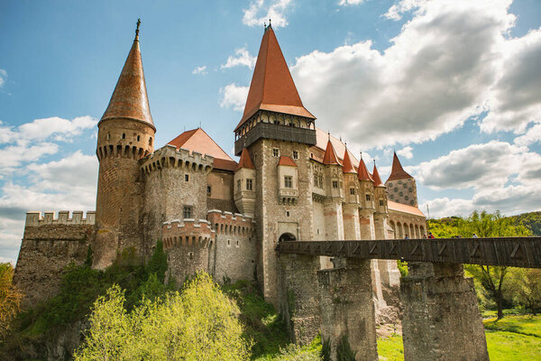 Corvin Castle is an imposing Gothic-Renaissance fortification, one of the largest in Transilvania