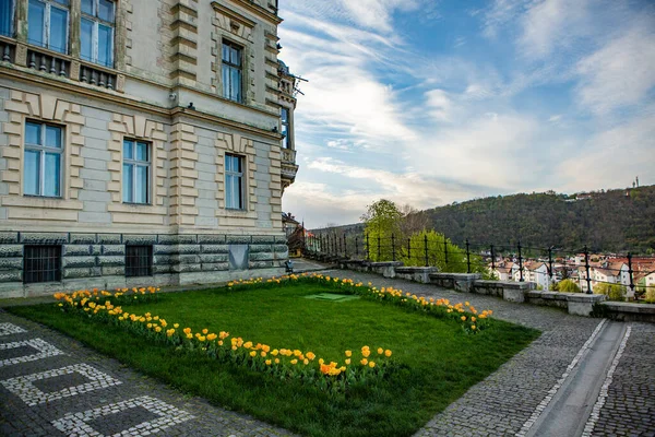 Vacker Medeltida Citadell Stad Sighisoara Hjärtat Rumänien Transsylvanien Resmål Östeuropa — Stockfoto
