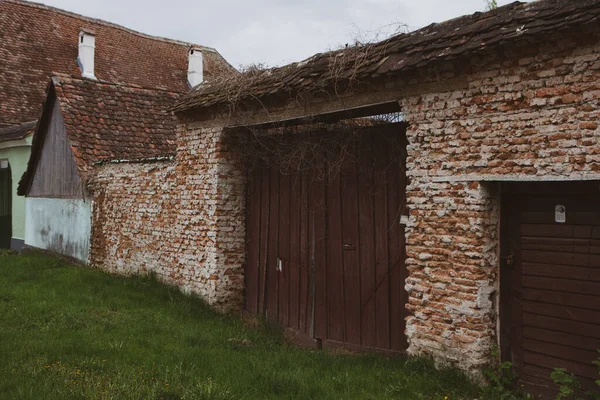Biertan Pueblo Medieval Muy Hermoso Transilvania Rumania Una Ciudad Histórica — Foto de Stock
