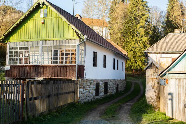 Rosia Montana Beautiful Old Village Transylvania First Mining Town Romania — Stock Photo, Image