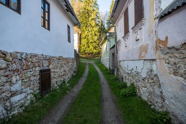 Rosia Montana Beau Vieux Village Transylvanie Première Ville Minière Roumanie — Photo