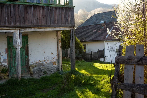 Rosia Montana Bellissimo Vecchio Villaggio Transilvania Prima Città Mineraria Romania — Foto Stock