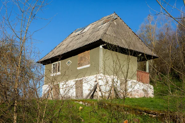 Rosia Montana Bellissimo Vecchio Villaggio Transilvania Prima Città Mineraria Romania — Foto Stock