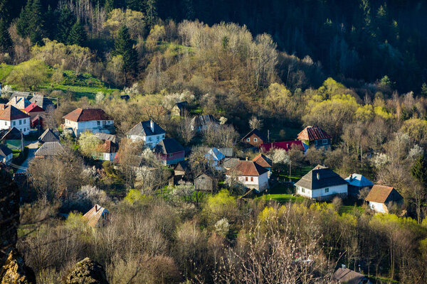 Rosia Montana, a beautiful old village in Transylvania. The first mining town in Romania that started extracting gold, iron, copper.
