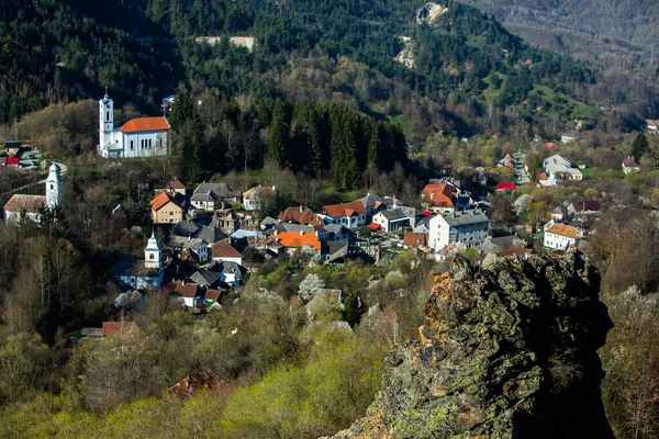 Rosia Montana Beau Vieux Village Transylvanie Première Ville Minière Roumanie — Photo