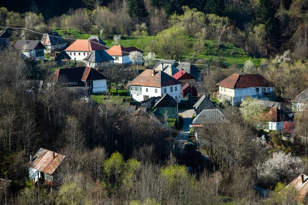Rosia Montana Een Prachtig Oud Dorp Transsylvanië Eerste Mijnstad Roemenië — Stockfoto