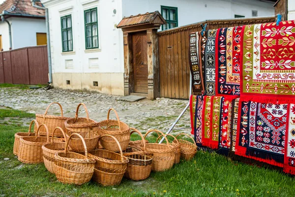 stock image Rimetea is a small village located in Transylvania, Romania. It is situated in the Apuseni Mountains and is known for its picturesque setting and well preserved Hungarian architectural style.