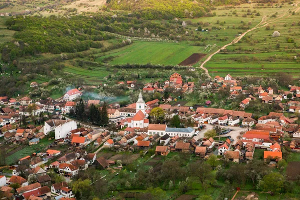 Rimetea Small Village Located Transylvania Romania Situated Apuseni Mountains Known — Stock Photo, Image