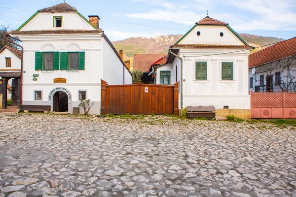 Rimetea Est Petit Village Situé Transylvanie Roumanie Est Situé Dans — Photo